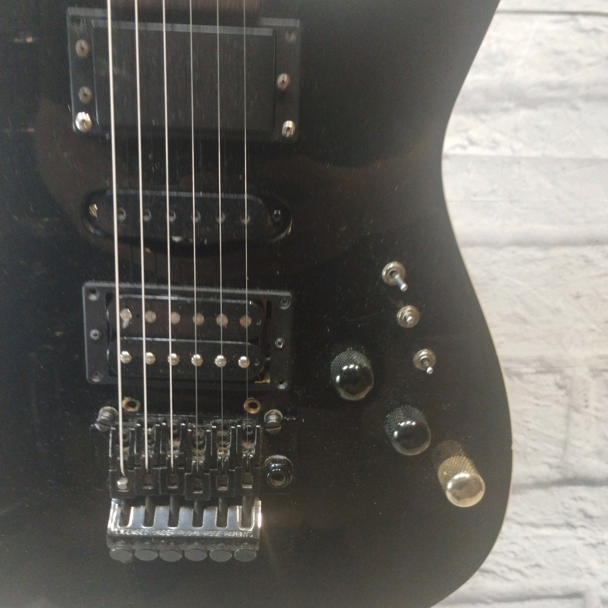 Westone Corsair Black Electric Guitar
