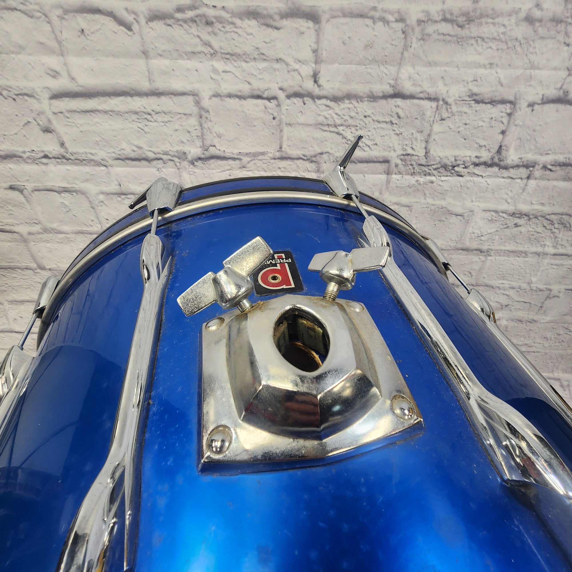 Premier 24 Polychromatic Blue Bass Drum