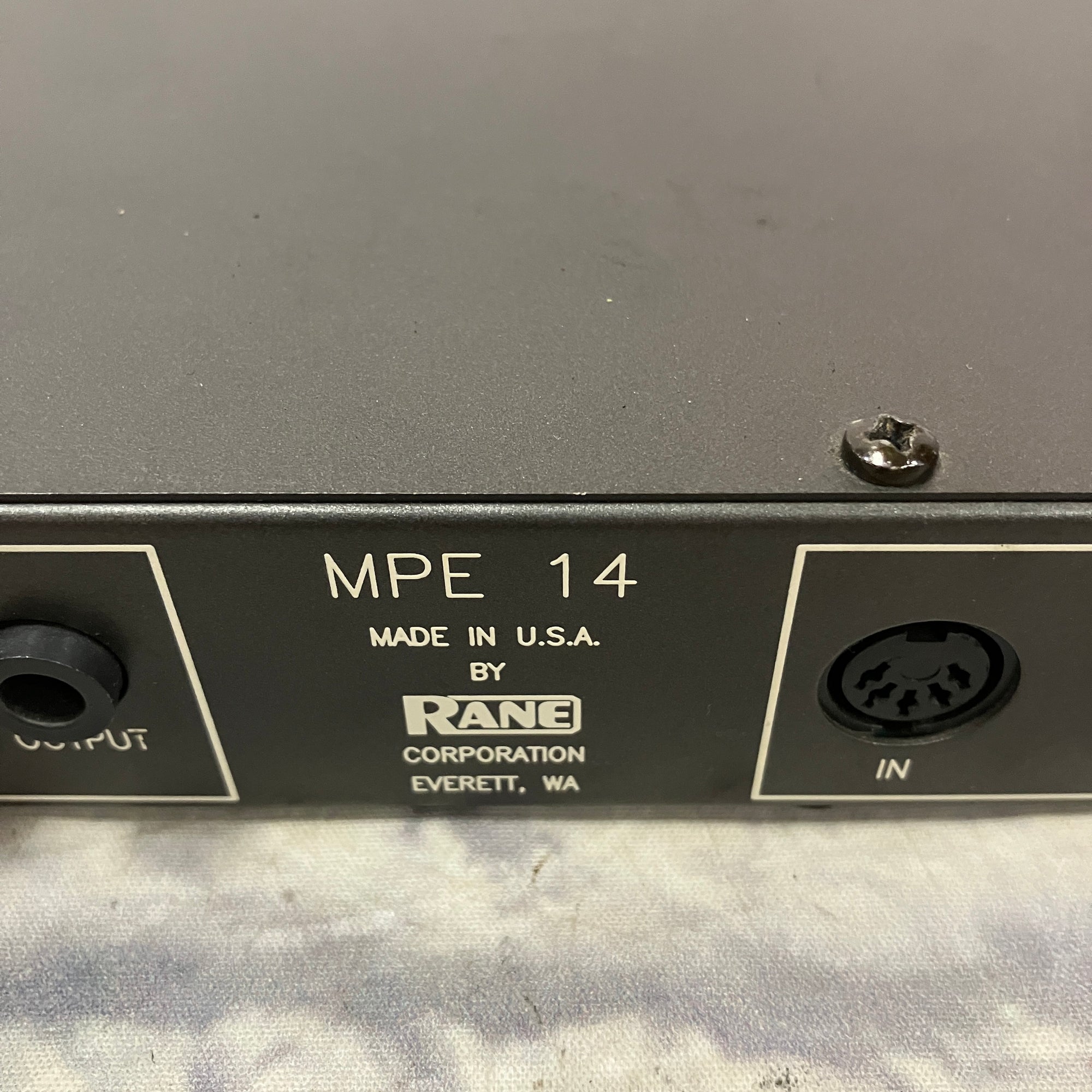 Rane MPE14 EQ