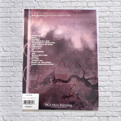 Alanis Morissette - Supposed Former Infatuation Junkie -Piano Vocal Guitar Songbook