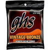 GHS Vintage Bronze 13-56 Medium Acoustic Guitar Strings