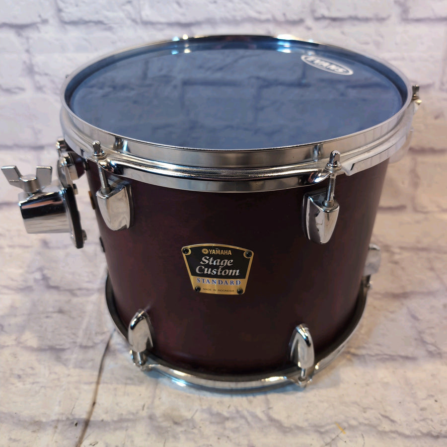Yamaha Stage Custom Standard 12x10 Rack Tom - Satin Cranberry