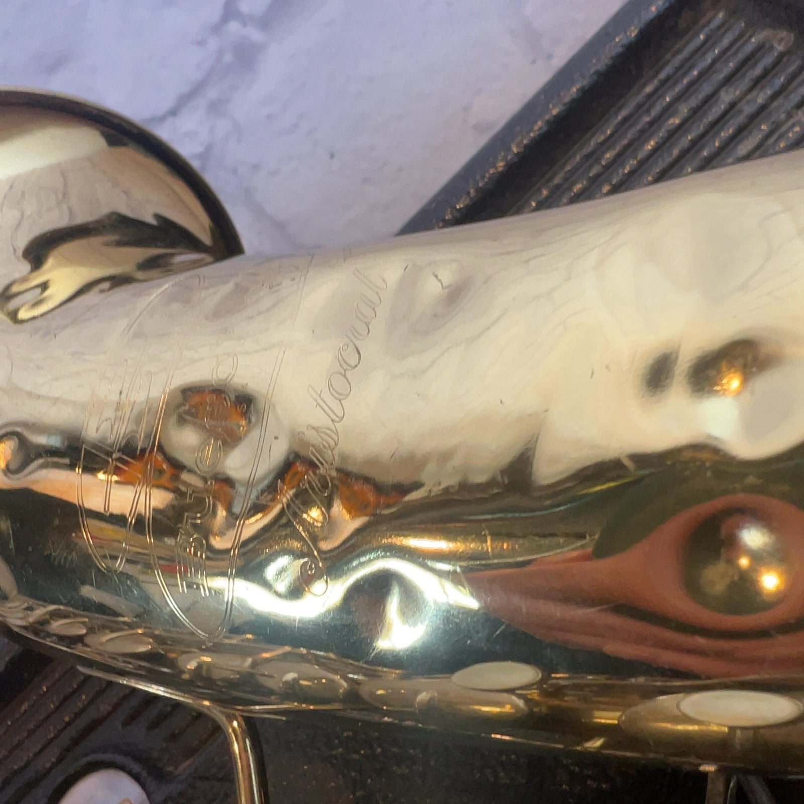 Buescher Aristocrat Alto Saxophone with Case Saxophones