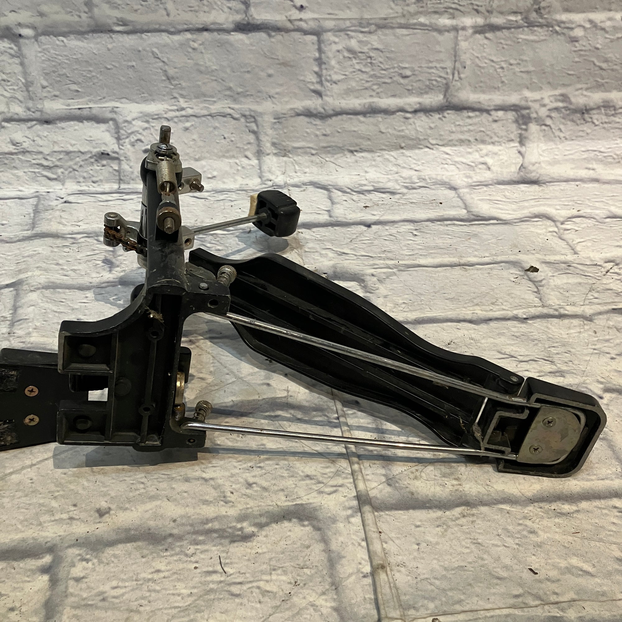 Pacific Double Kick  (as is - missing linkage arm and left beater)  Bass Drum Pedal