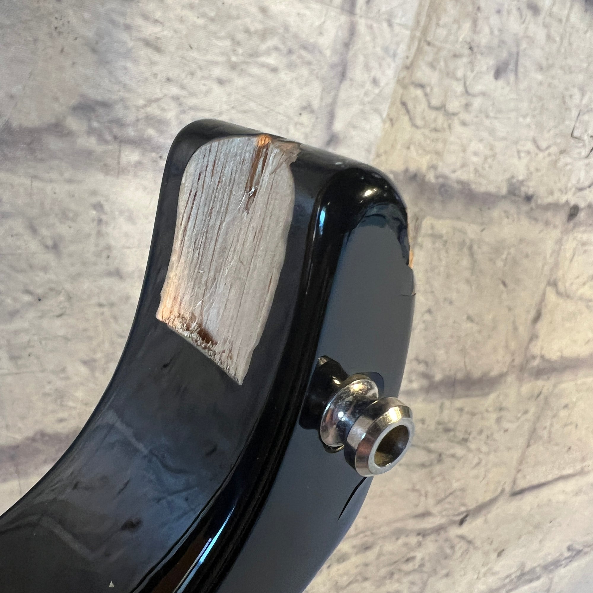 Lyon Strat Style Black Electric Guitar