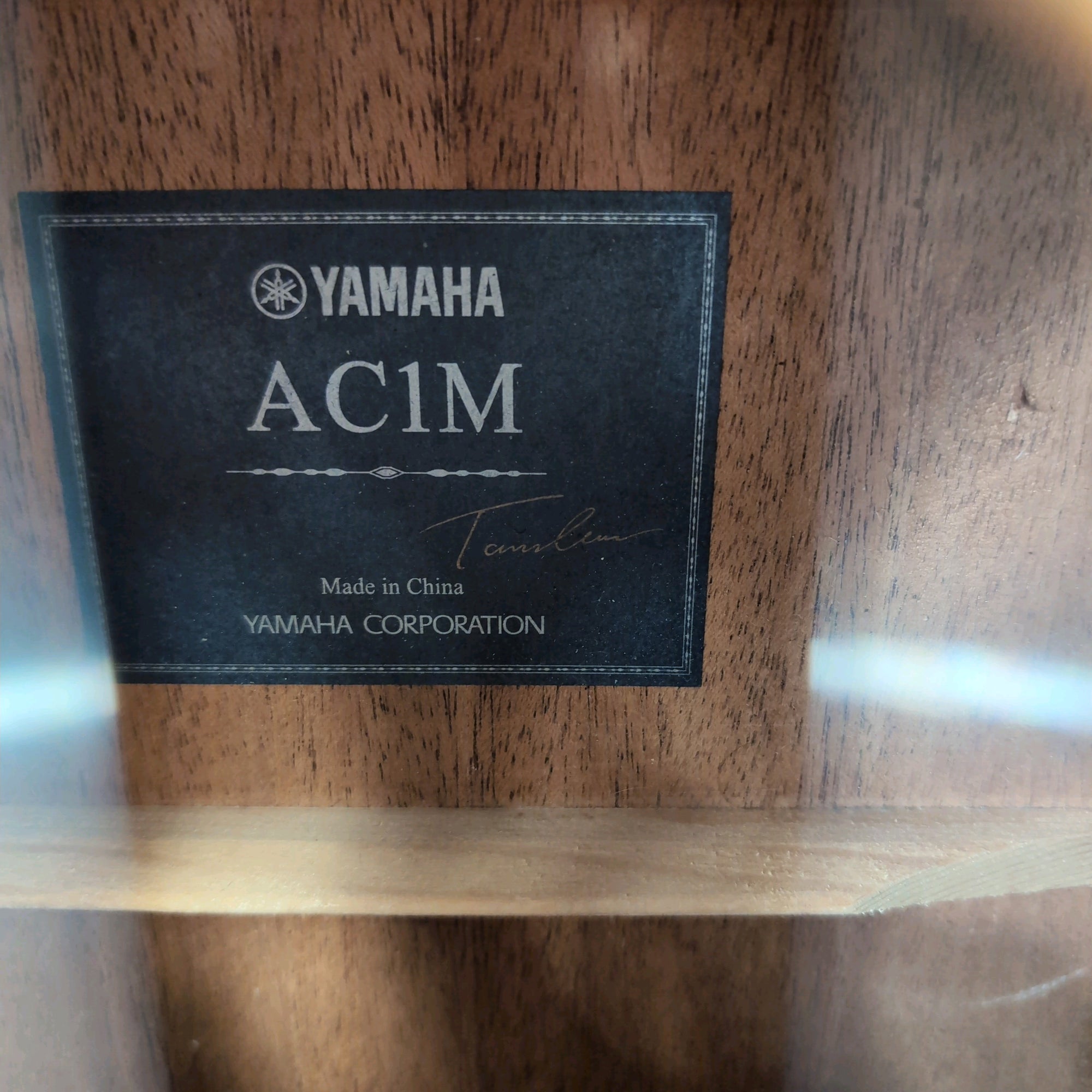 Yamaha AC1M Concert Acoustic Electric Guitar