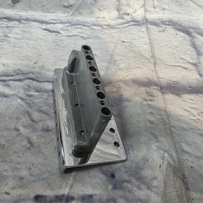 6 Screw Strat Tremolo Bridge - No Saddle Pieces