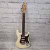 Crate Electra Strat Style White Electric Guitar