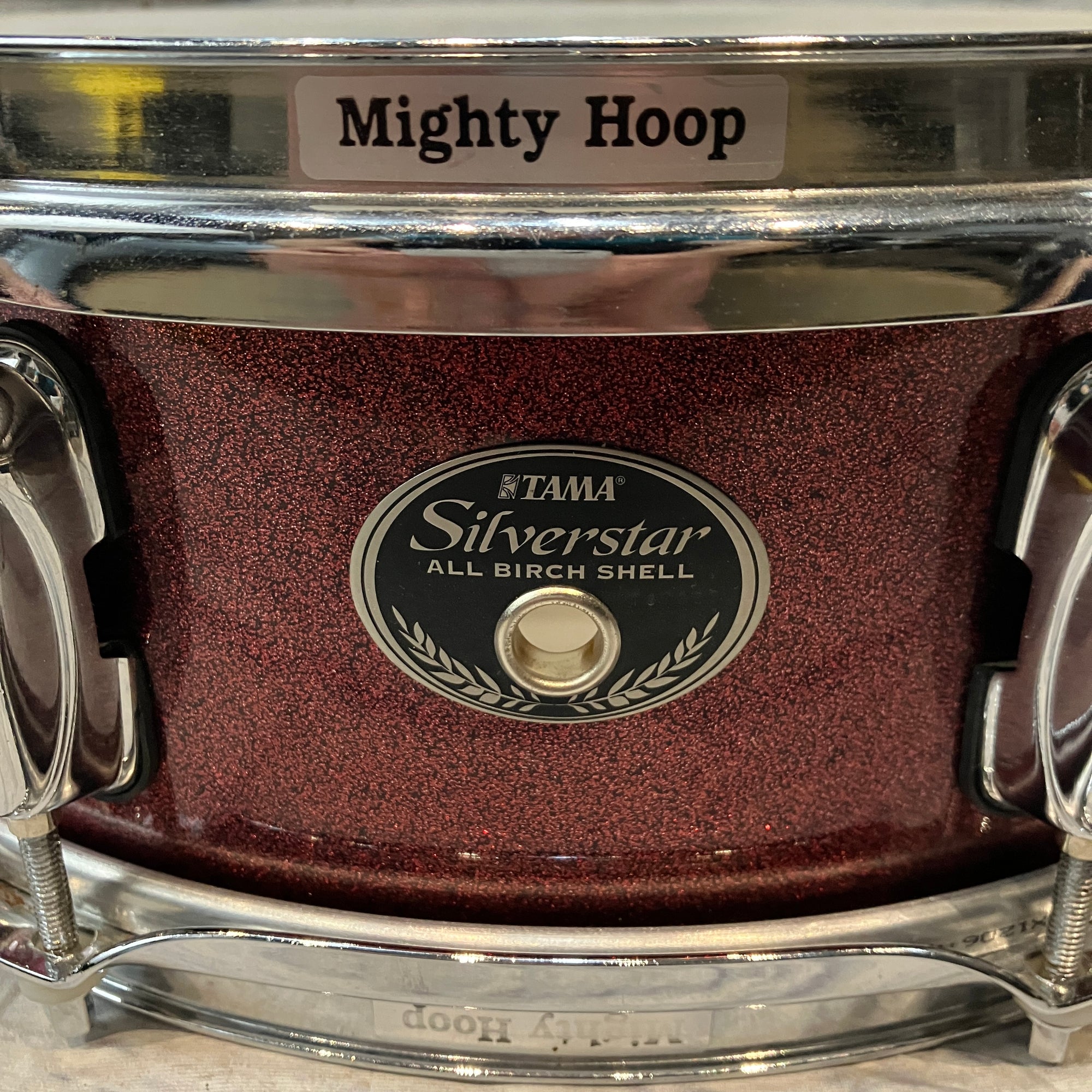 Tama Silverstar Snare Drum Red Sparkle