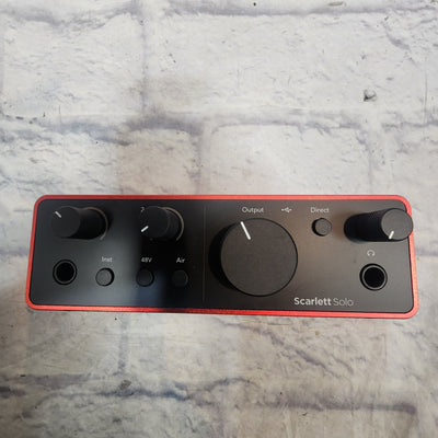 Focusrite Scarlett Solo USB Recording Interface