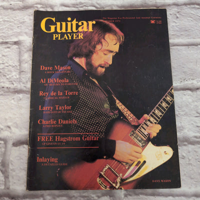 Vintage Guitar Player Magazine October 1975 Dave Mason