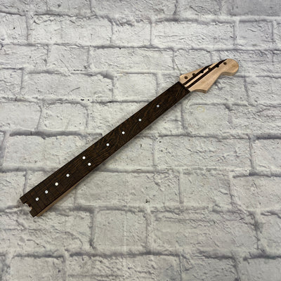 Unknown Strat Style Unfinished Neck Project Maple/Rosewood 5 Pc  Neck