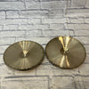 Agazarian 13" Pair Hi Hat Cymbals