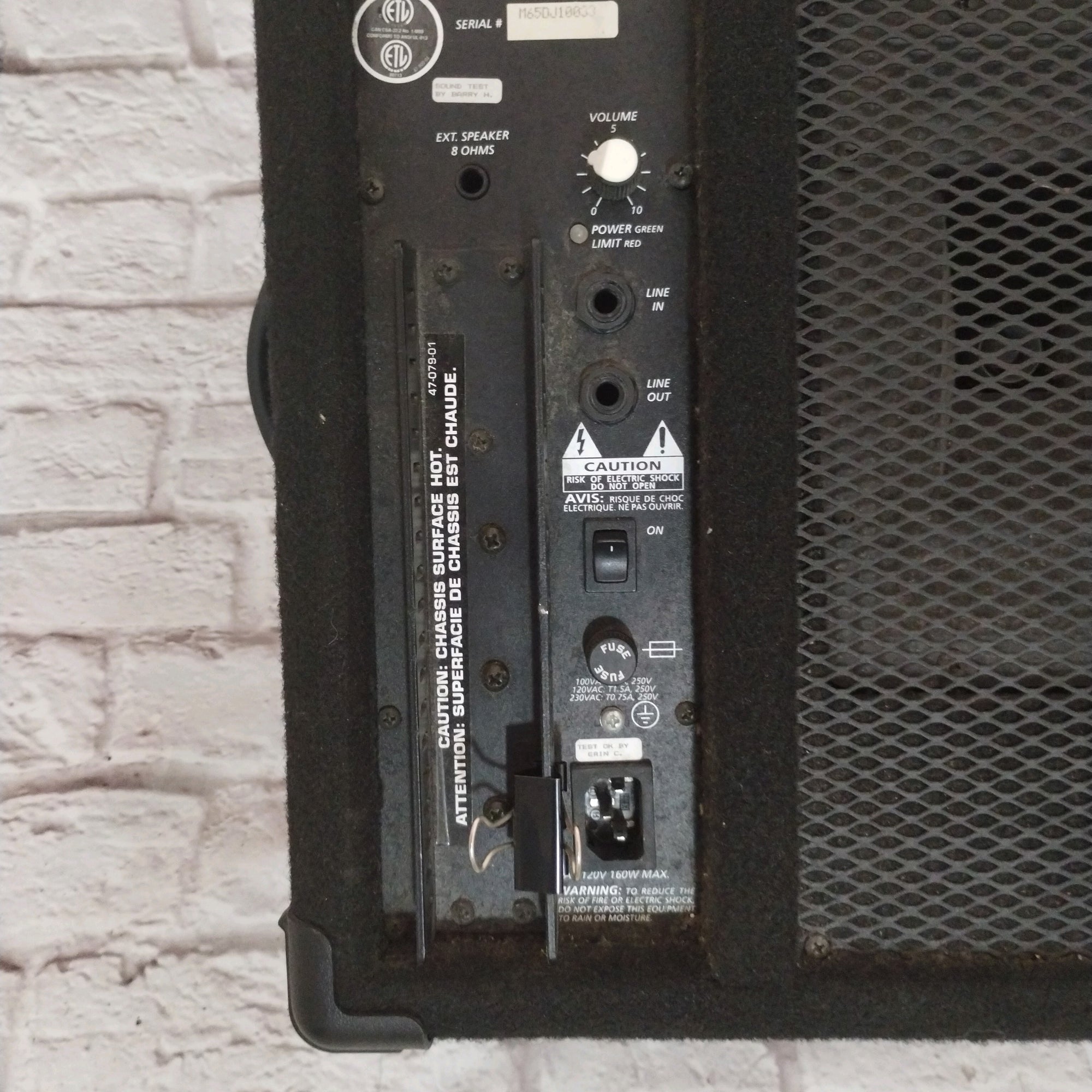 Crate PFM-65 Powered Monitor