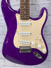 Squier Standard Series Stratocaster Electric Guitar - Purple