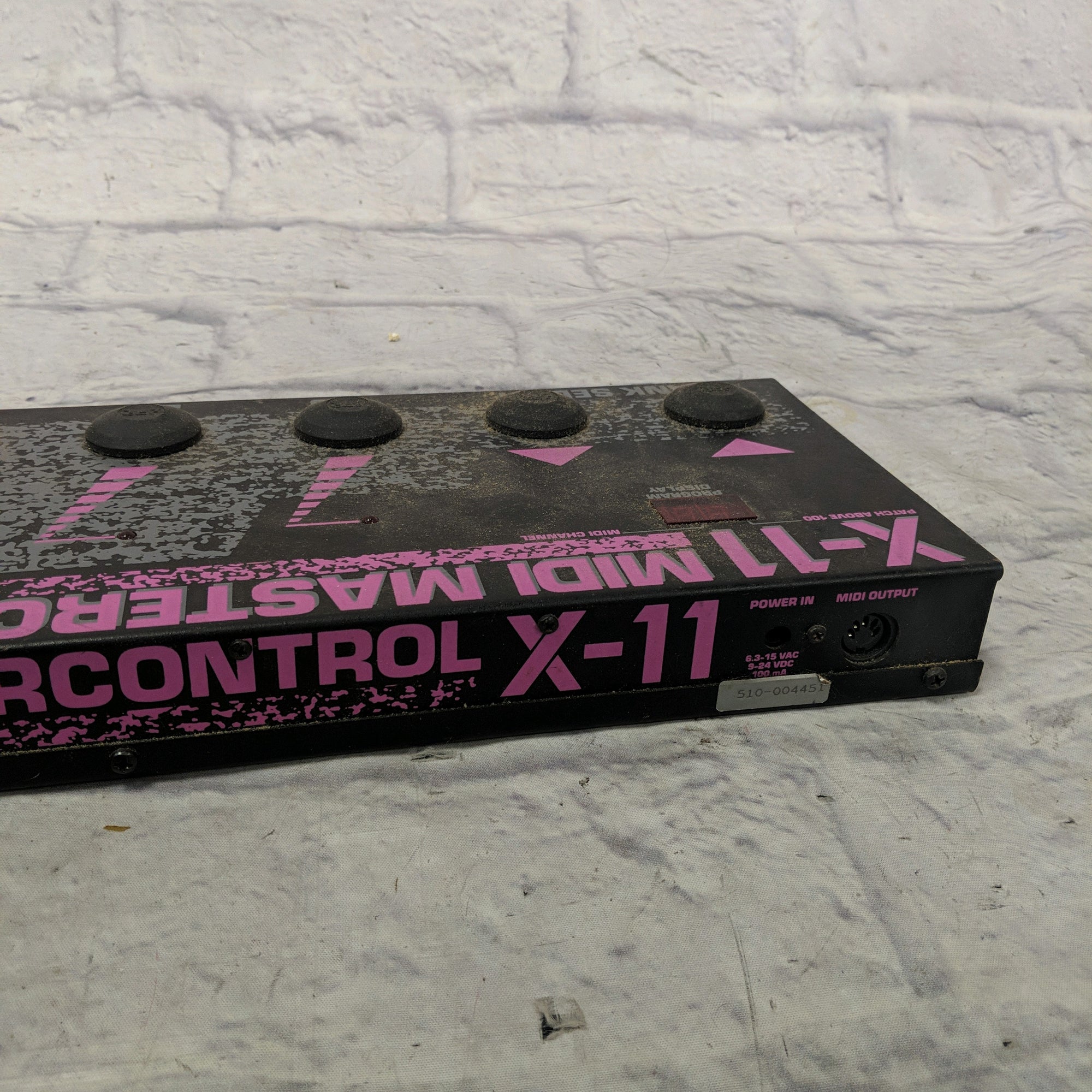 Art MIDI Mastercontrol X-11 Floor Controller