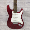 Jay Turser Red Strat Style Electric Guitar