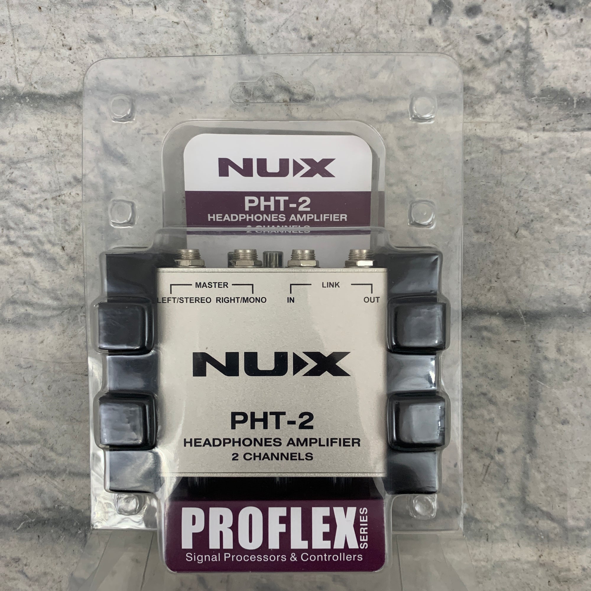 NuX PHT-2 Stereo Headphone Amplifier with RCA Aux In