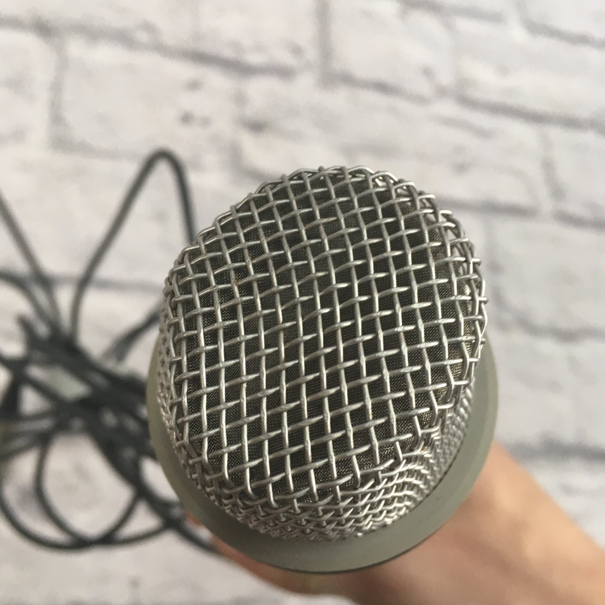 Shure SP19L Dynamic Microphone with attached XLR