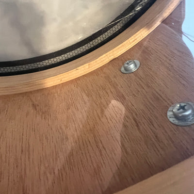 Stewart 14 x 5.5 MIJ Red Sparkle Snare Drum