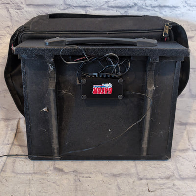 Gator Pedal Tote Pedal Board with Power Supply and Bag