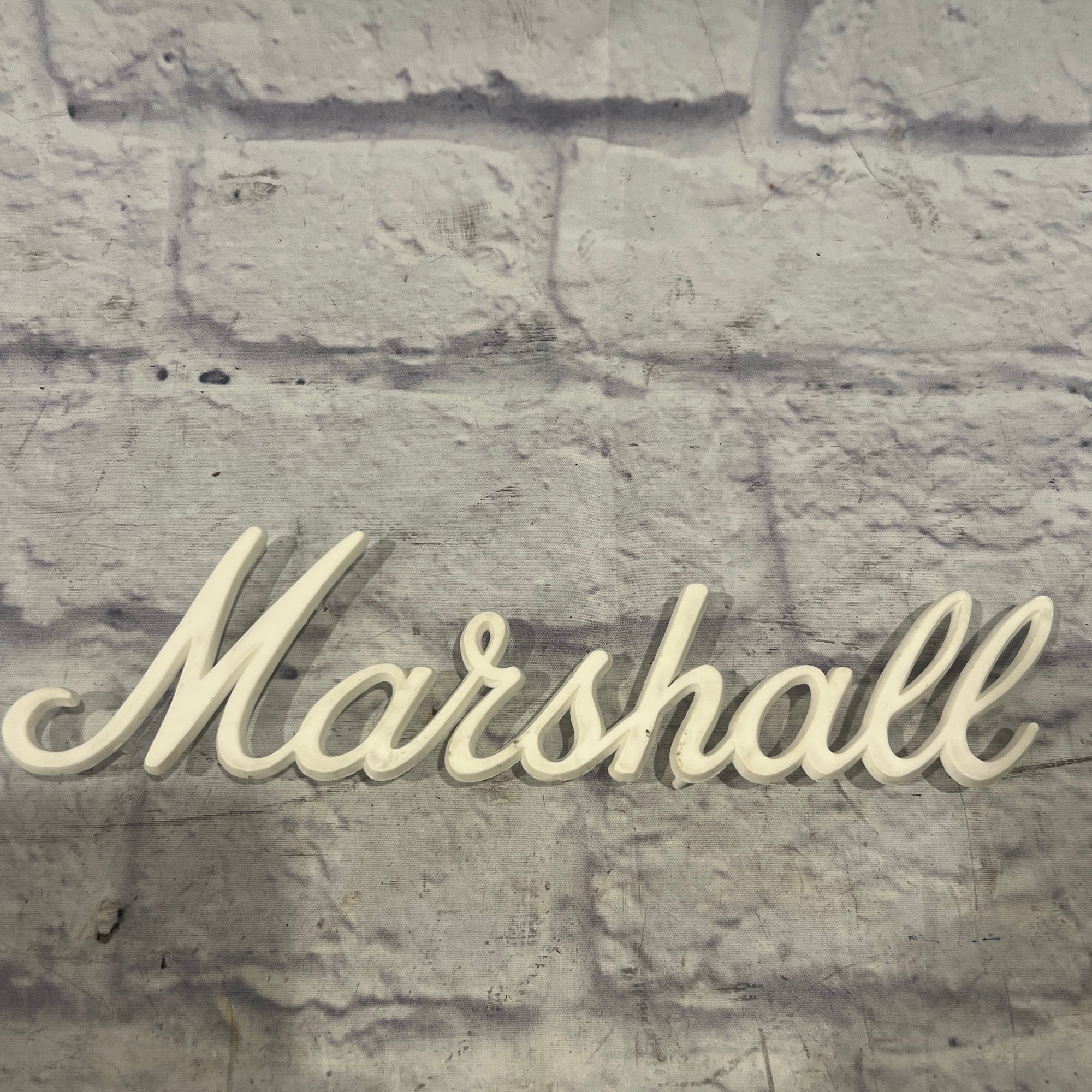 Marshall Amplifier or Cabinet Logo 10.5x3