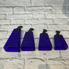 Unknown Acrylic Cowbell Set - Purple