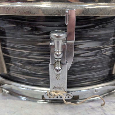 Ludwig Pioneer 5x14" Snare Drum Black Oyster Pearl Keystone Badge Vintage 1964