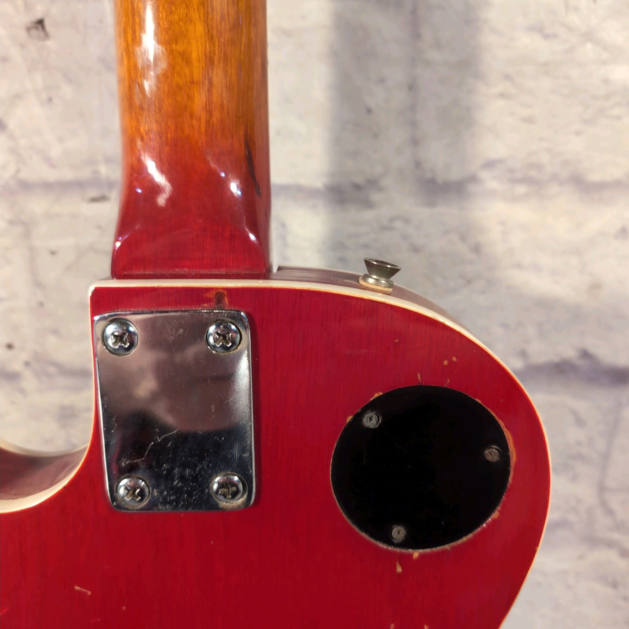 Unknown Cherry Burst Les Paul Electric Guitar