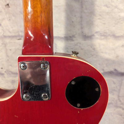 Unknown Cherry Burst Les Paul Electric Guitar