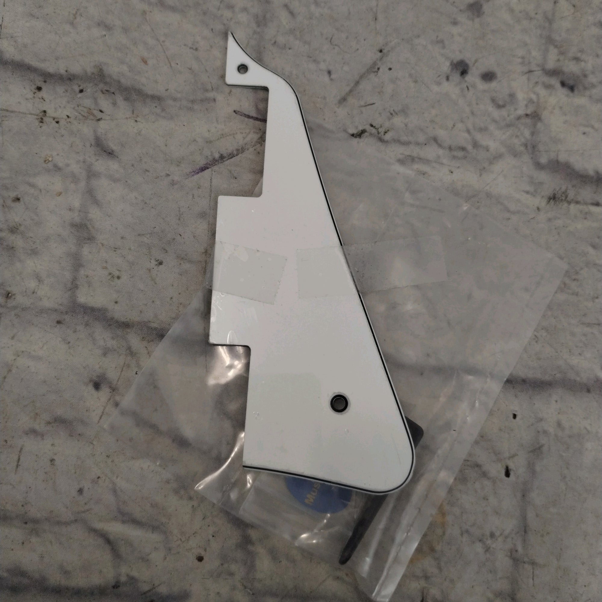 Unknown White Les Paul Pickguard