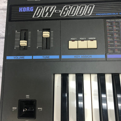 Korg DW6000 Synthesizer
