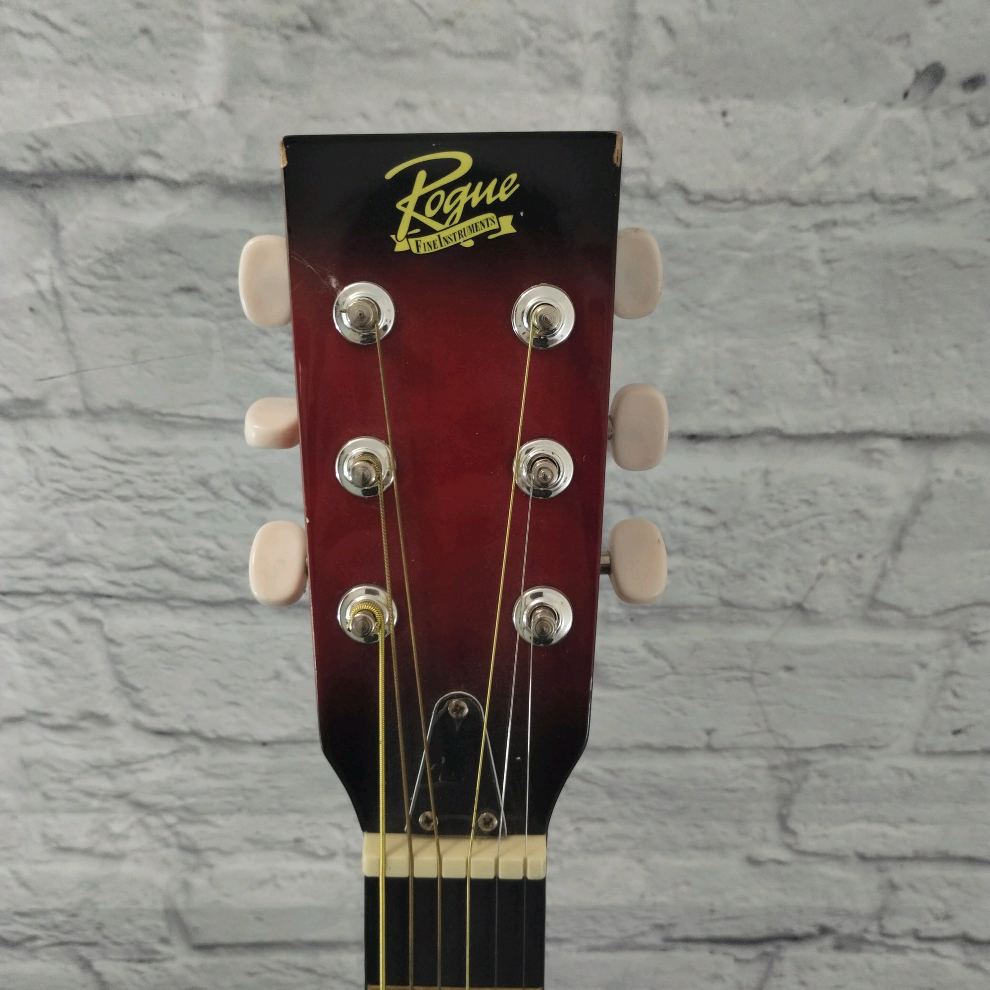 Rogue Red Acoustic Guitar