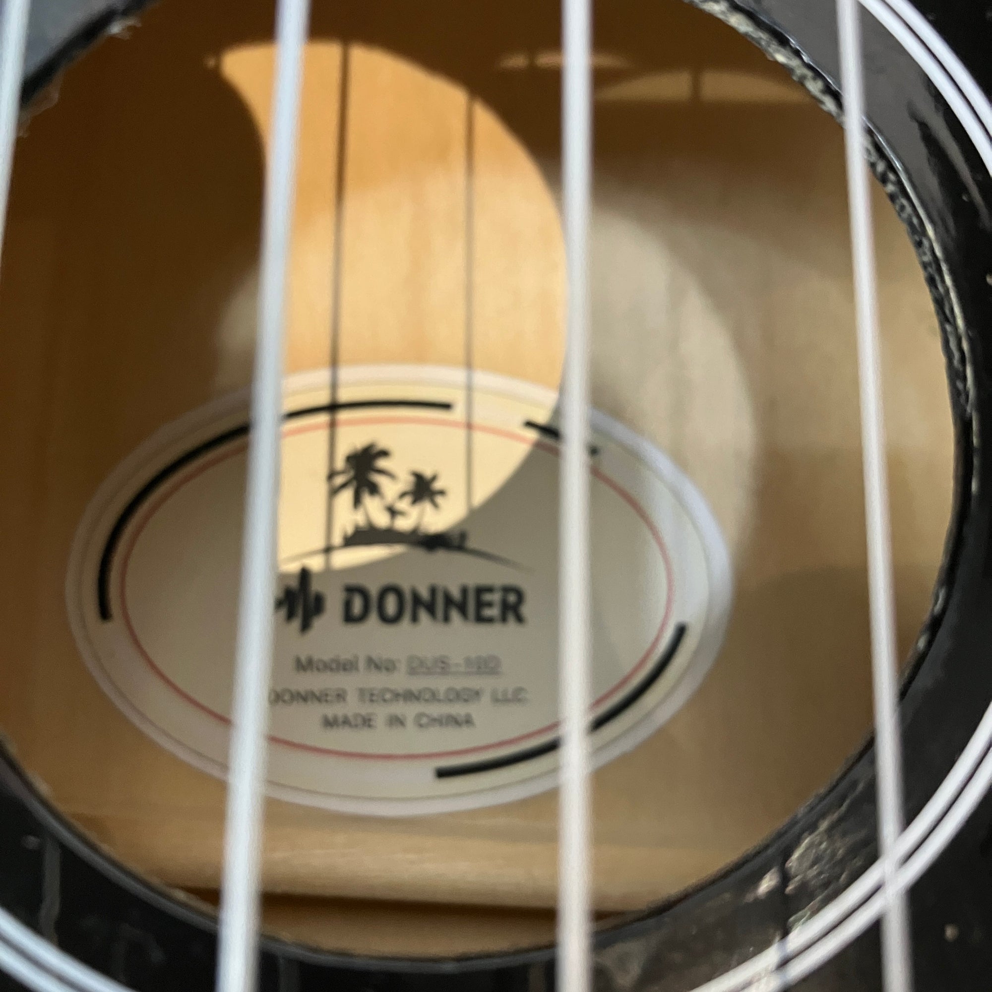 Donner Ukulele - Black