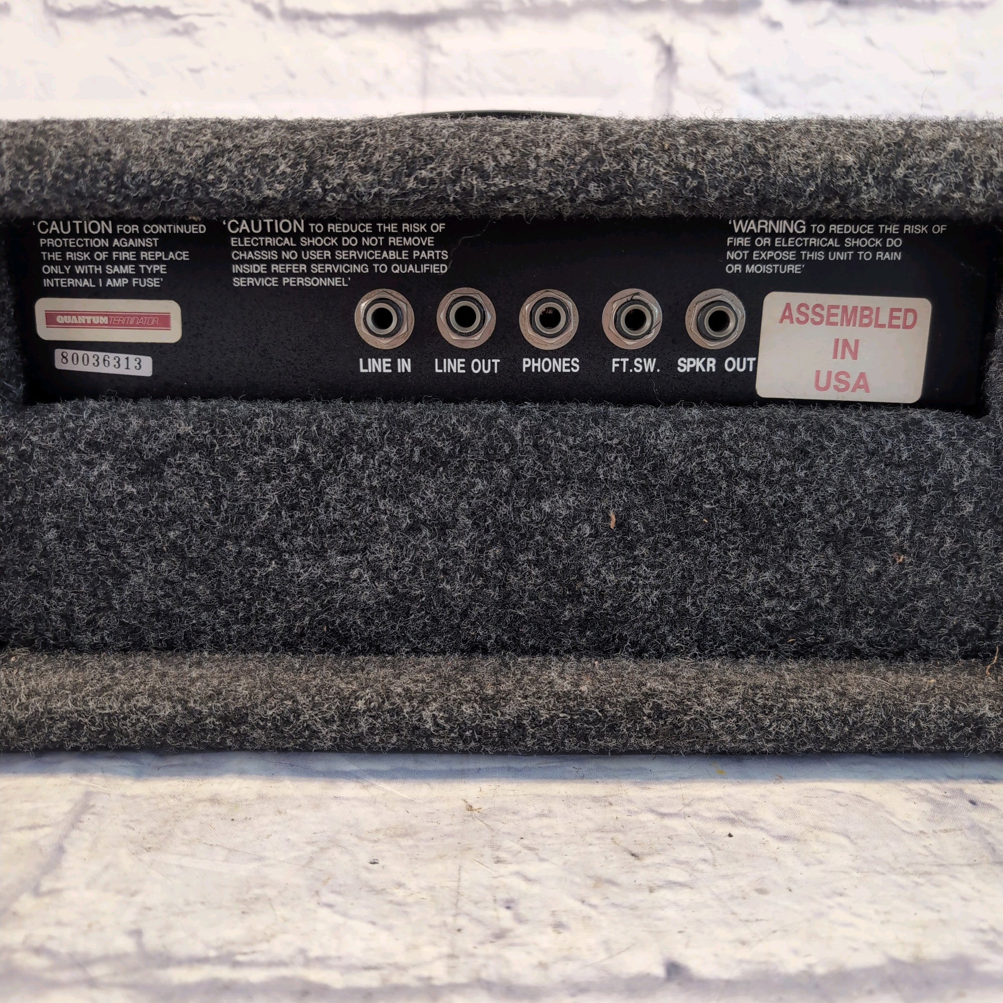 Quantum Terminator 25R Solid State Guitar Amp Head