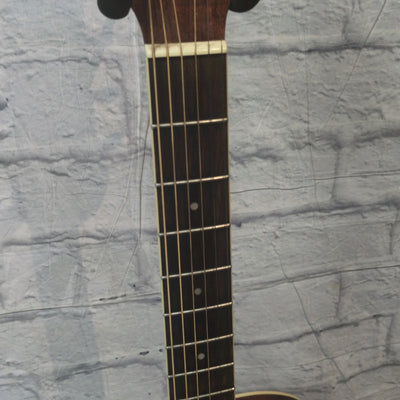 Washburn D-100sb Acoustic Guitar Flame Top