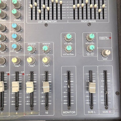 Electro-Voice EV 100M Entertainer 10-Channel Stereo Powered Mixer AS IS