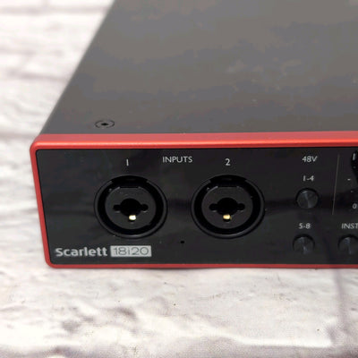 Focusrite Scarlett 18i20 3rd Gen USB Audio Interface 18 Channel in 20 Out