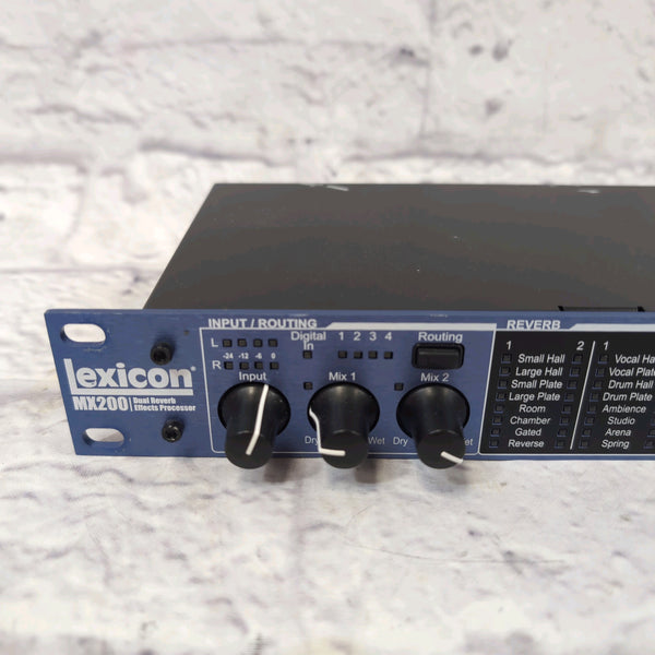 Lexicon MX200 Rack Multieffects Processor - Evolution Music