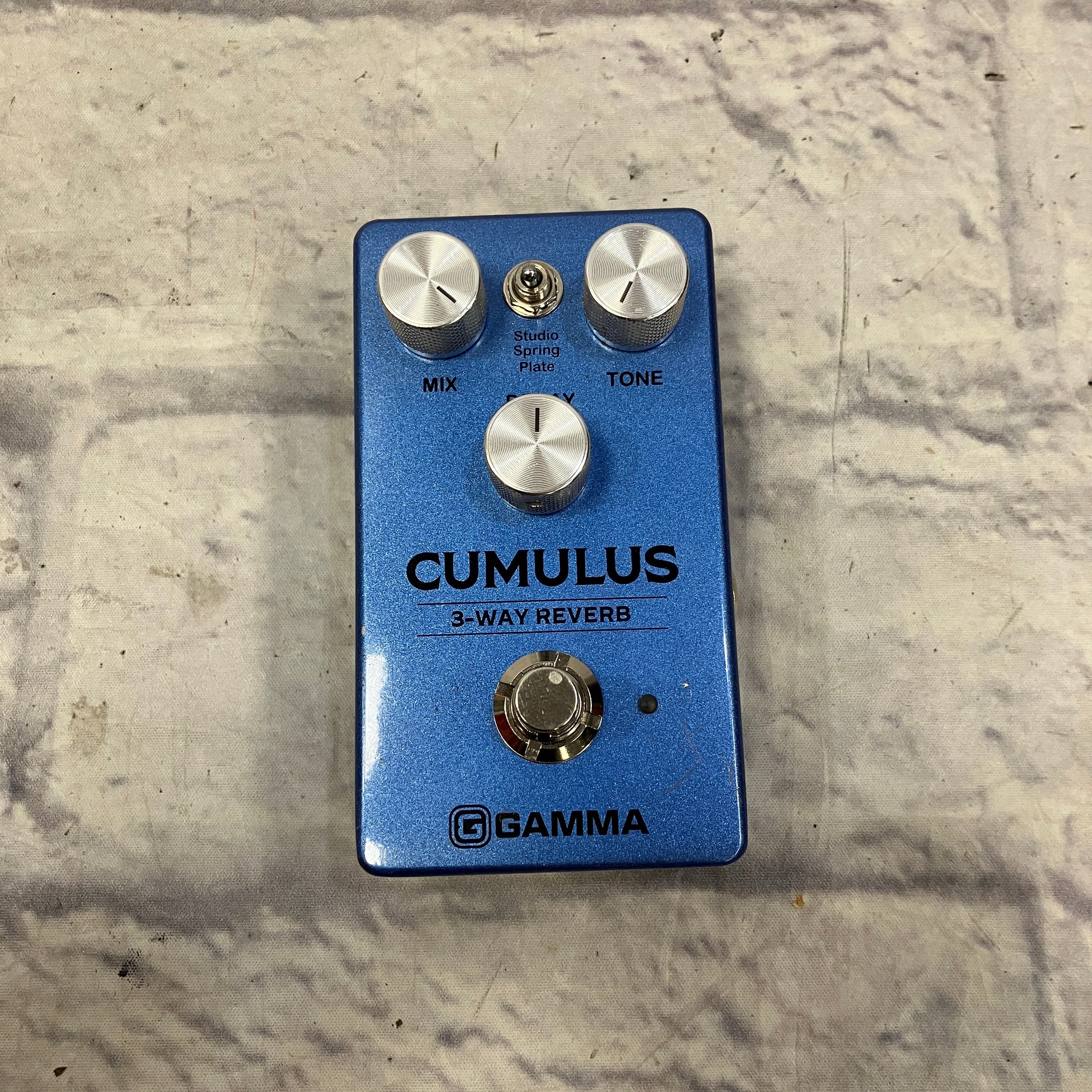 Gamma Cumulus 3 Way Reverb  Reverb Pedal