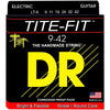 DR Tite Fit Lite Nickel Electric Guitar Strings 9-42