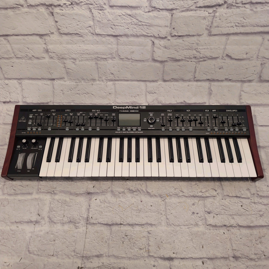 Behringer DeepMind 12 49-Key 12-Voice Polyphonic Analog Synth