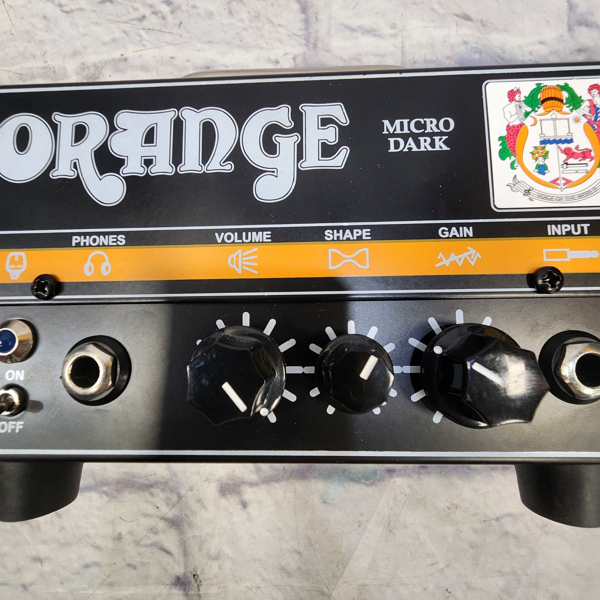 Orange Amps Micro Dark with Power Supply Guitar Amp Head