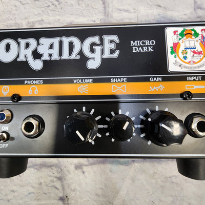 Orange Amps Micro Dark with Power Supply Guitar Amp Head