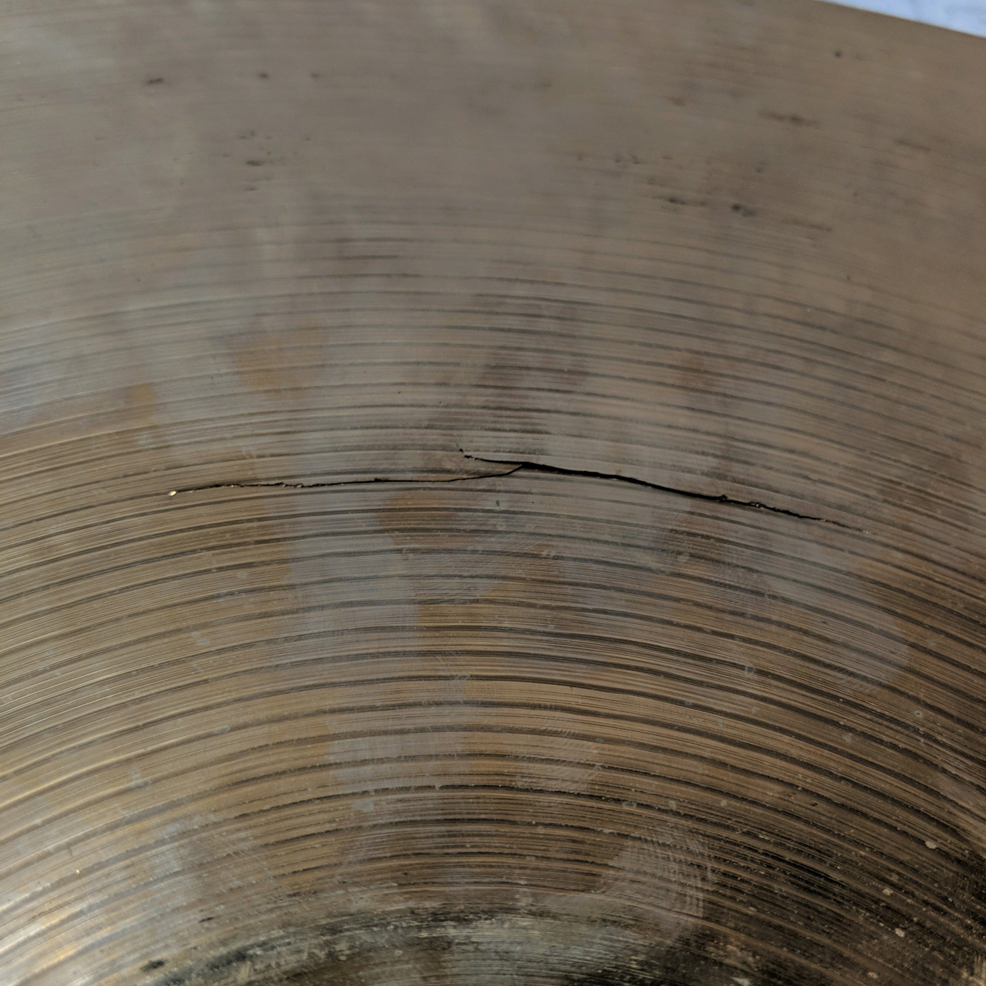 T-Cymbals 21 XTRA Ride Cymbal CRACKED