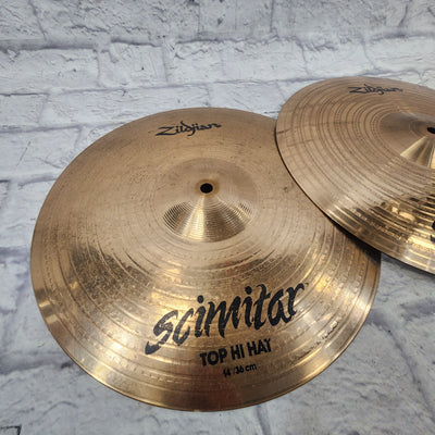Zildjian Scimitar 14in Hi Hats