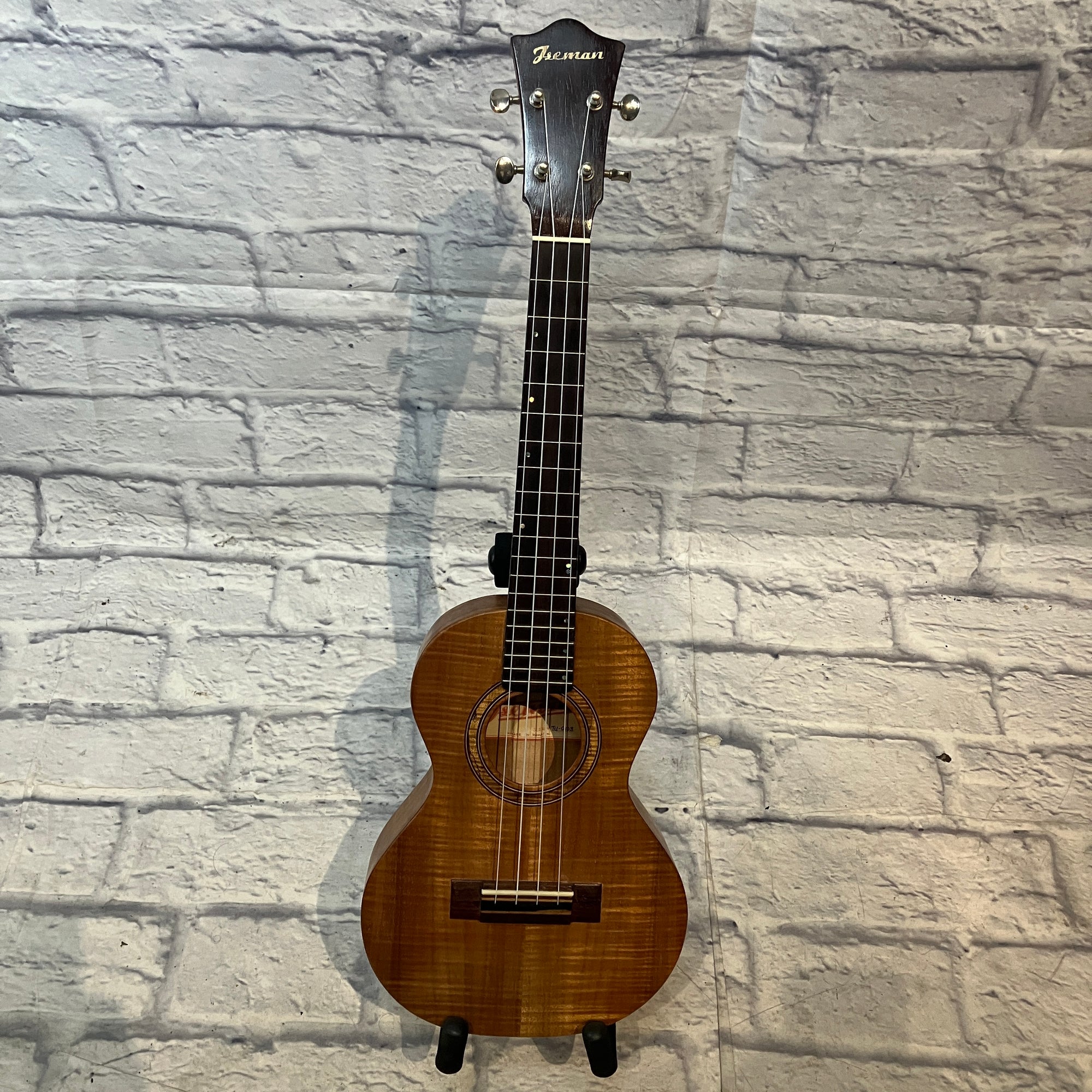 Iseman Ukulele Style 1 Koa Ukulele w/ case