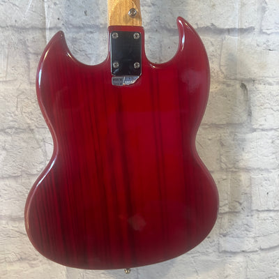 Kay K2B Vintage 1960s Double Cut 4-String Bass Guitar