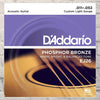 D'Addario EJ26 Custom Light Phosphor Bronze Acoustic Strings 11-52