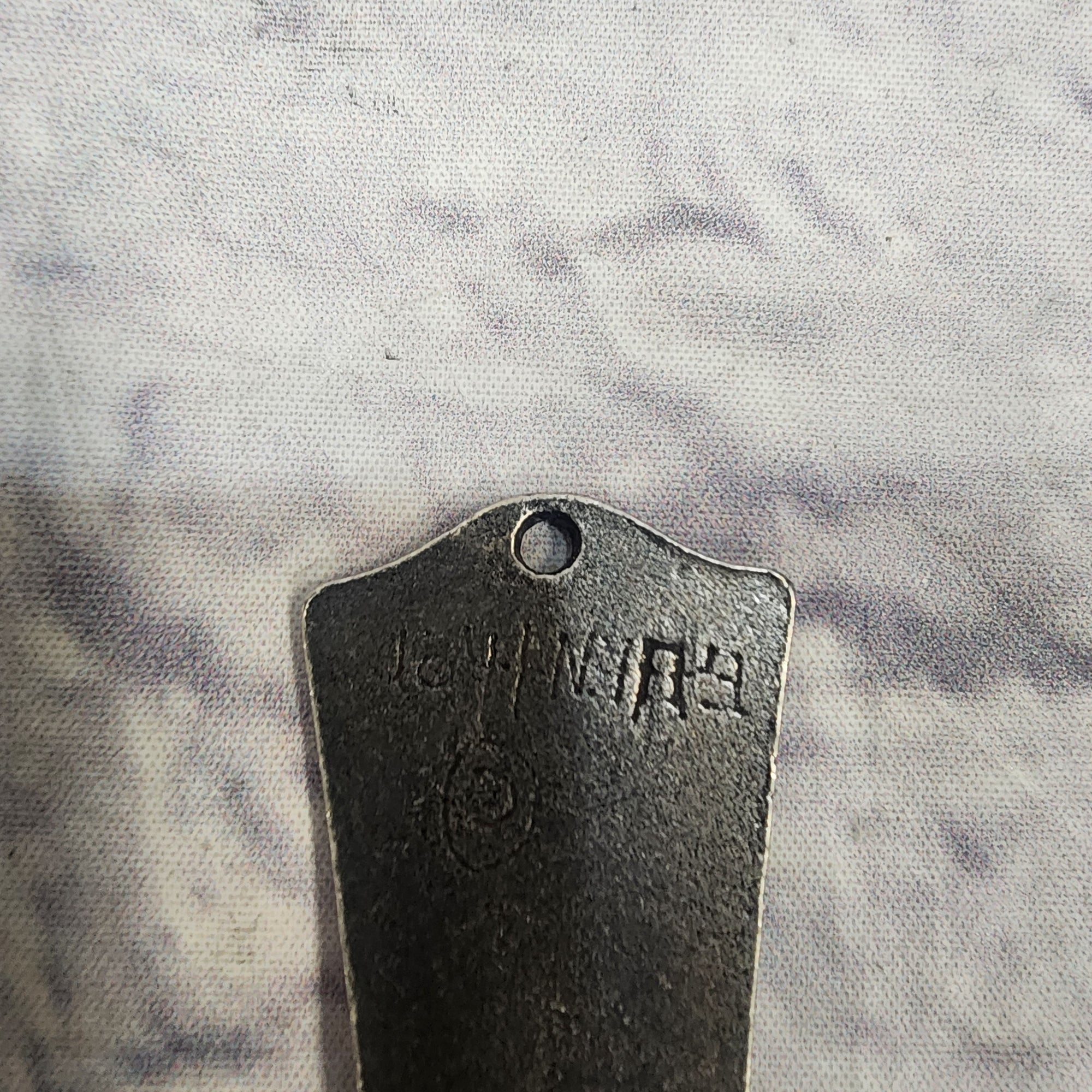 Unknown Double Skull Metal Truss Rod Cover